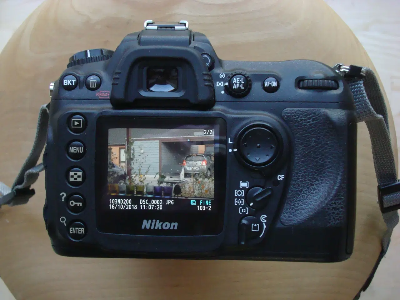 Billede 9 - Flot Nikon D200 m UV, lens cap og rem