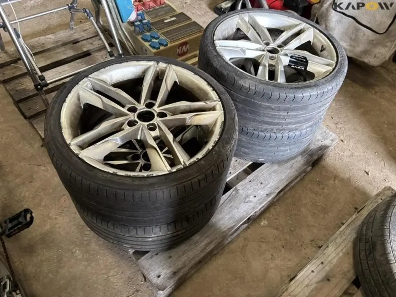 Billede 3 - - - - Alufælge med dæk 19"