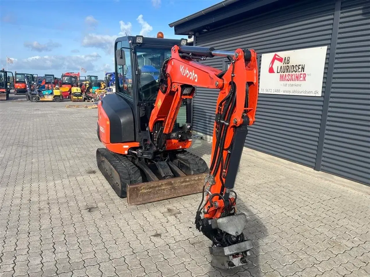 Billede 5 - Kubota kx027-4 Rotortilt + Centralsmørring