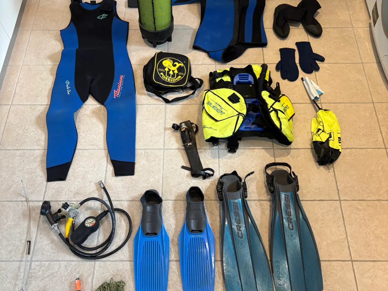 Billede 1 - Komplet dykkerudstyr 