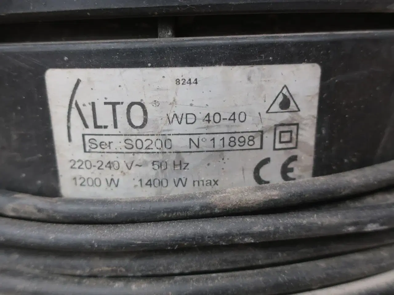 Billede 3 - Industristøvsuger ALTO Model: WD 40-40