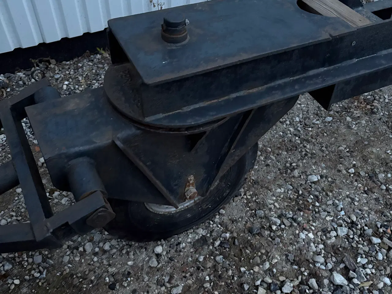Billede 5 - Bådtrailer / båd vogn til traktor med drejekrans