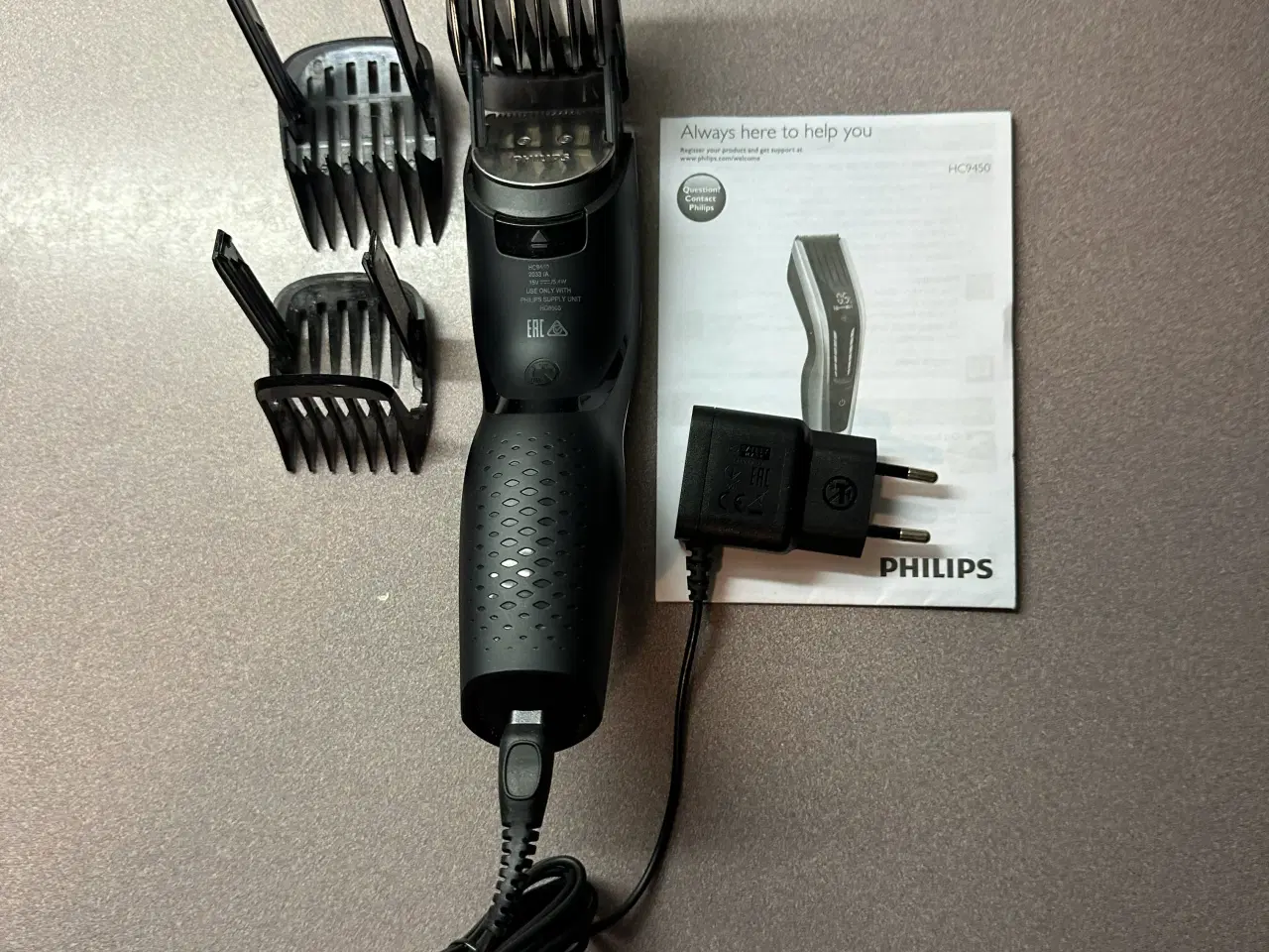 Billede 3 - Phillips hårklipper HC9450 med digitalt display