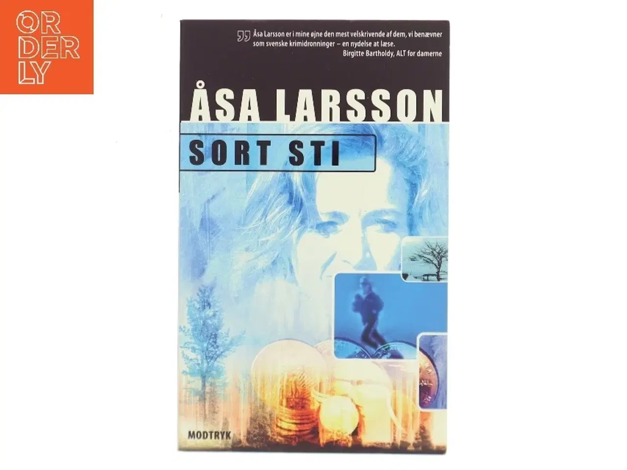 Billede 1 - Sort sti af Åsa Larsson (Bog)