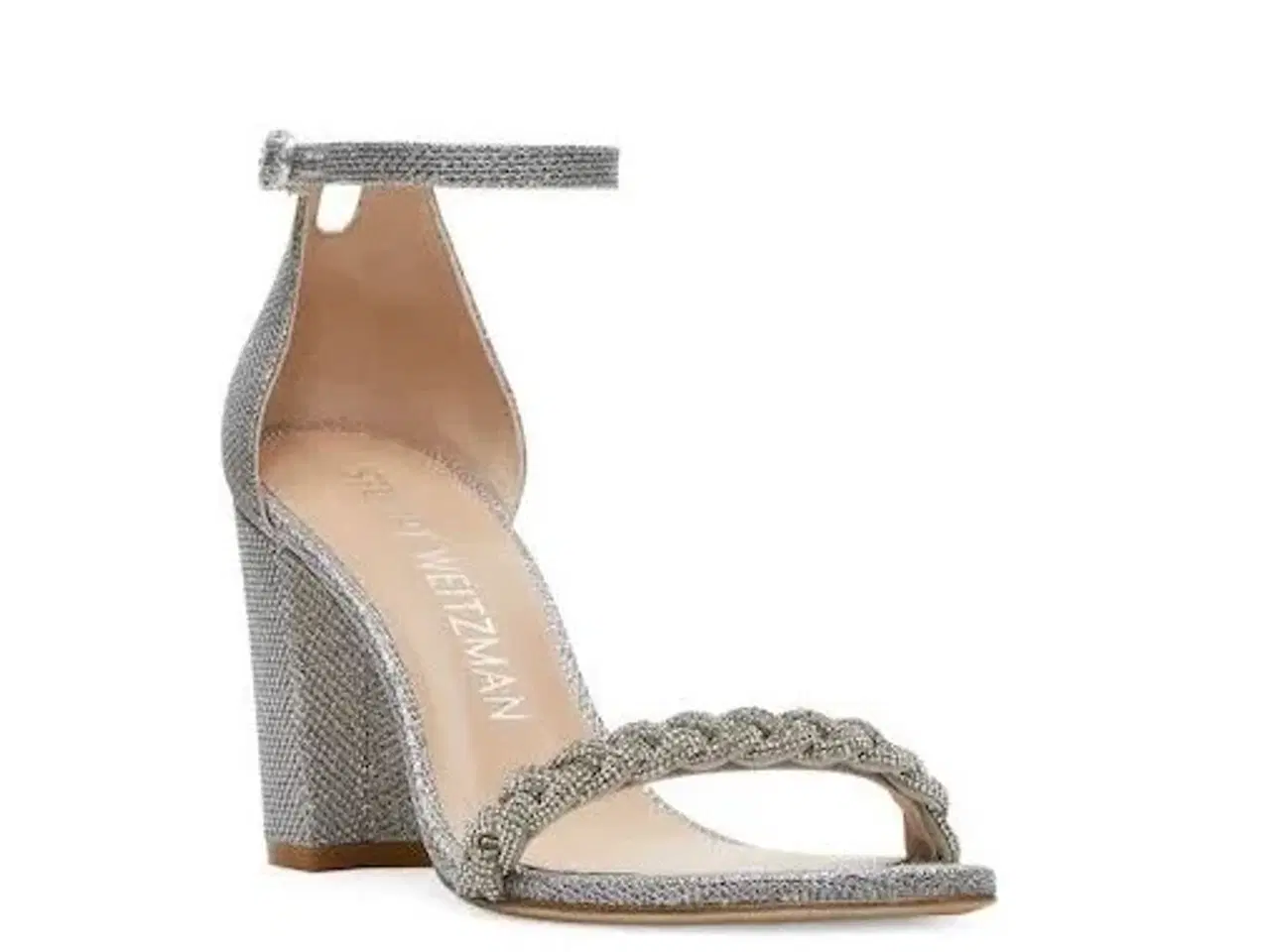 Billede 2 - Stuart Weitzman hæle / pumps Str 38.5 sparkly sølv