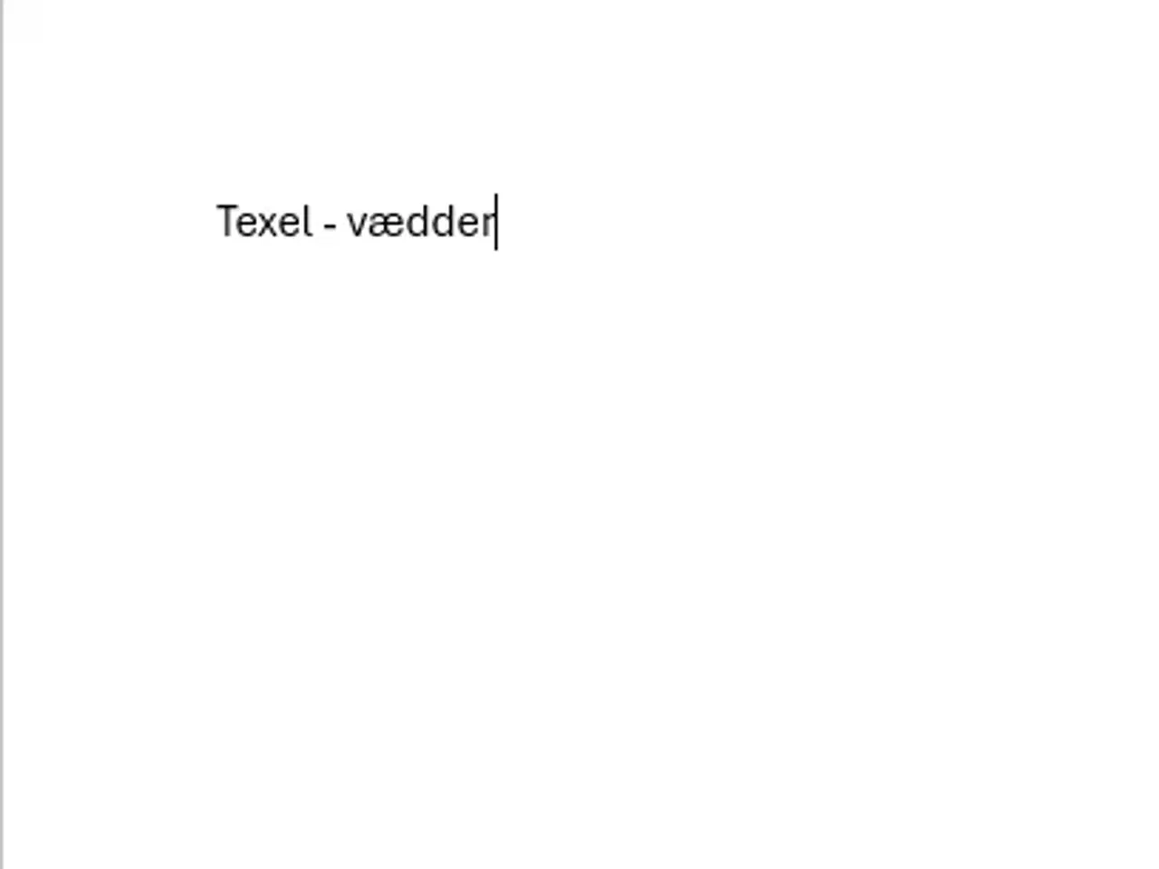 Billede 1 - Texel vædder KØBES