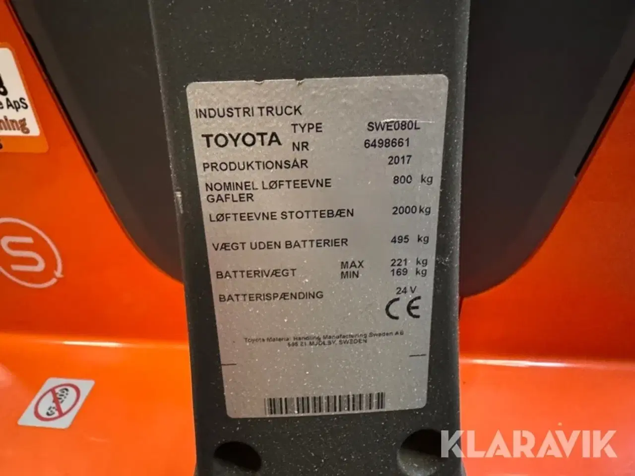 Billede 5 - Elstabler Toyota SWE080L