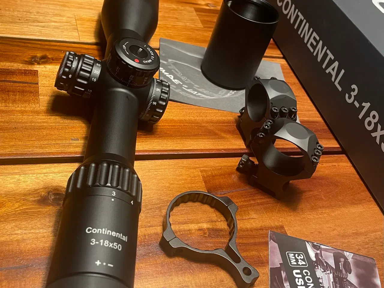 Billede 5 - Vector continental 3-18x50 FFP IR