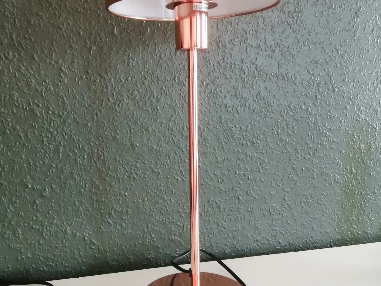 Billede 2 - Herstal bordlampe Kobber