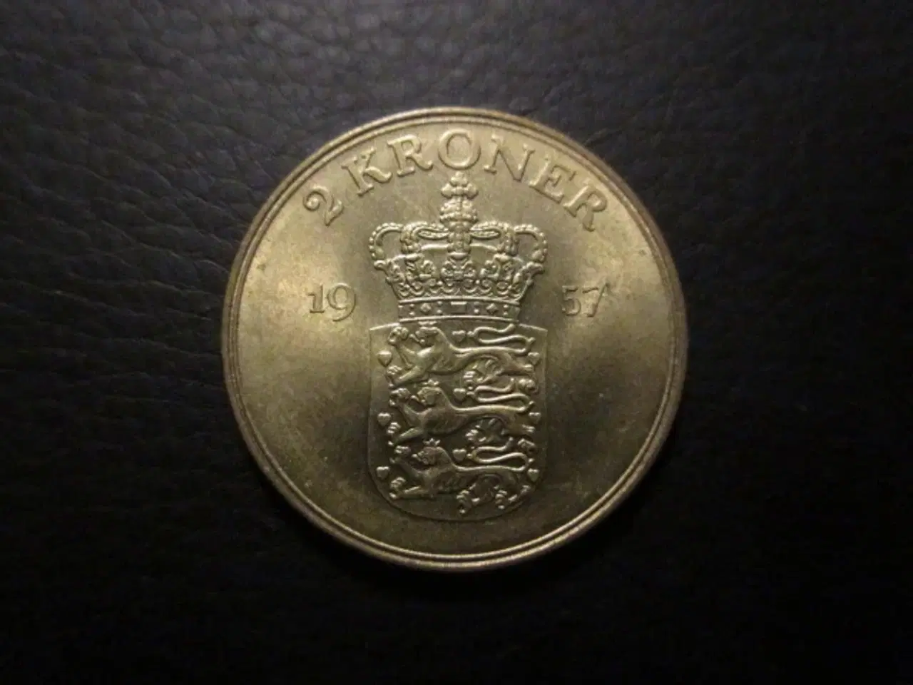 Billede 1 - 2 kr 1957 unc kv. 0-01