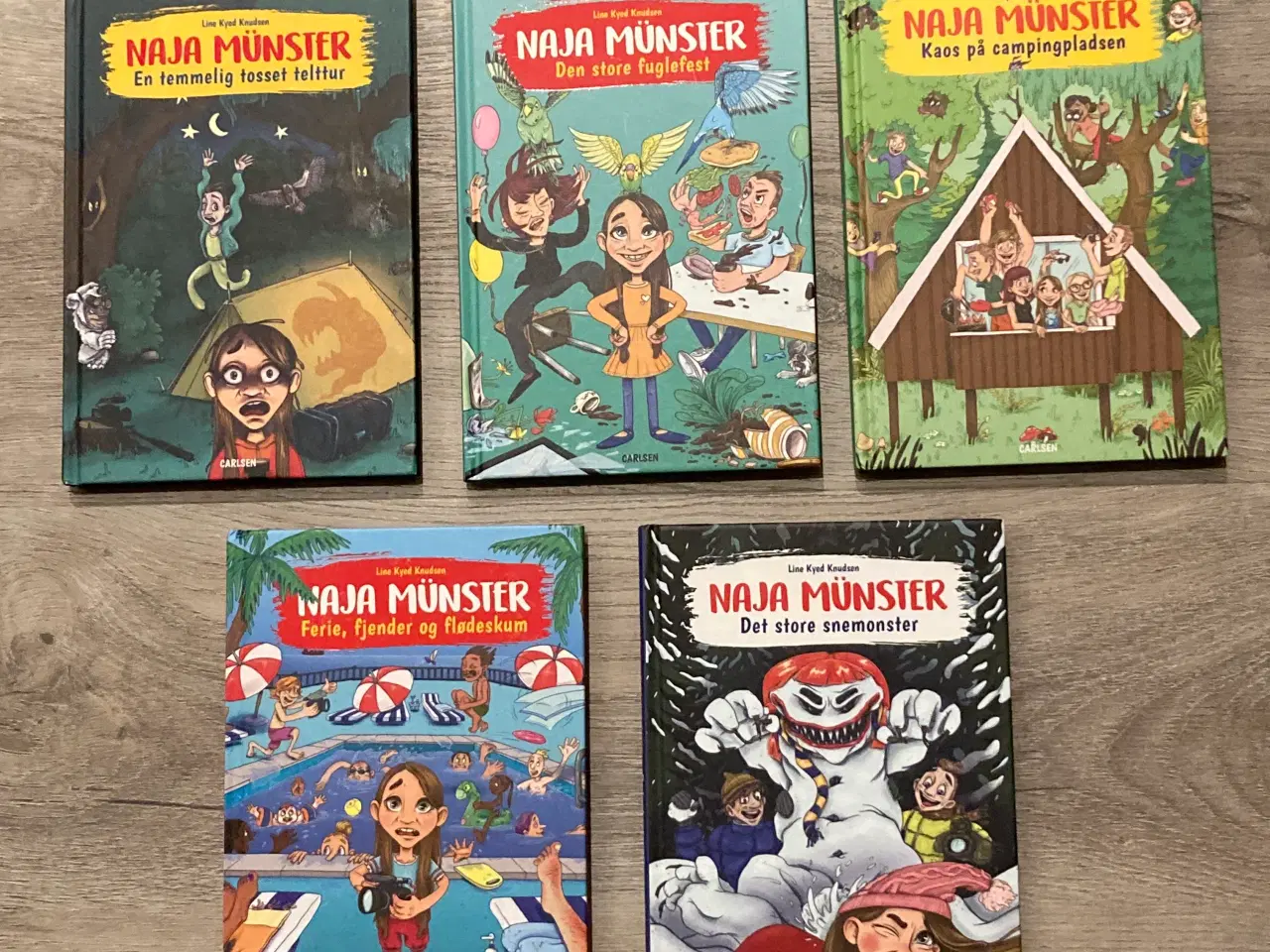 Billede 1 - Naja Münster bøger 