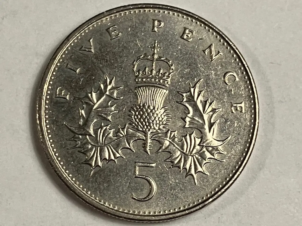 Billede 2 - 5 Pence England 1989