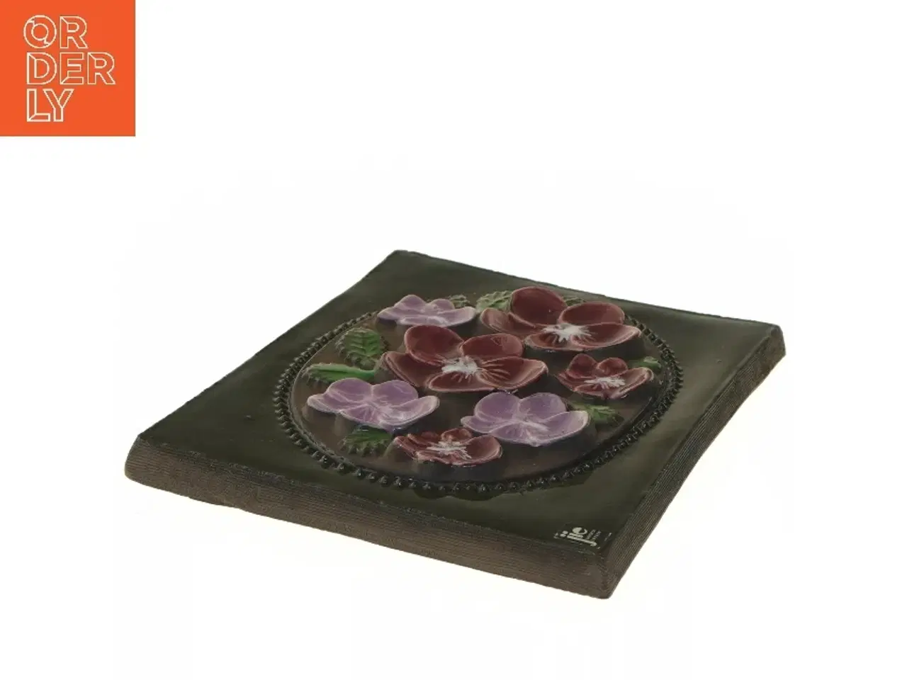 Billede 3 - Keramisk vægdekoration fra JIE (str. 23x18 cm)