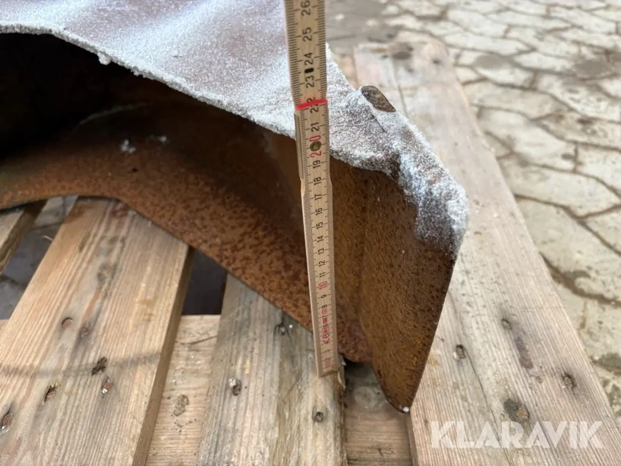 Billede 4 - Graveskovl og skifte