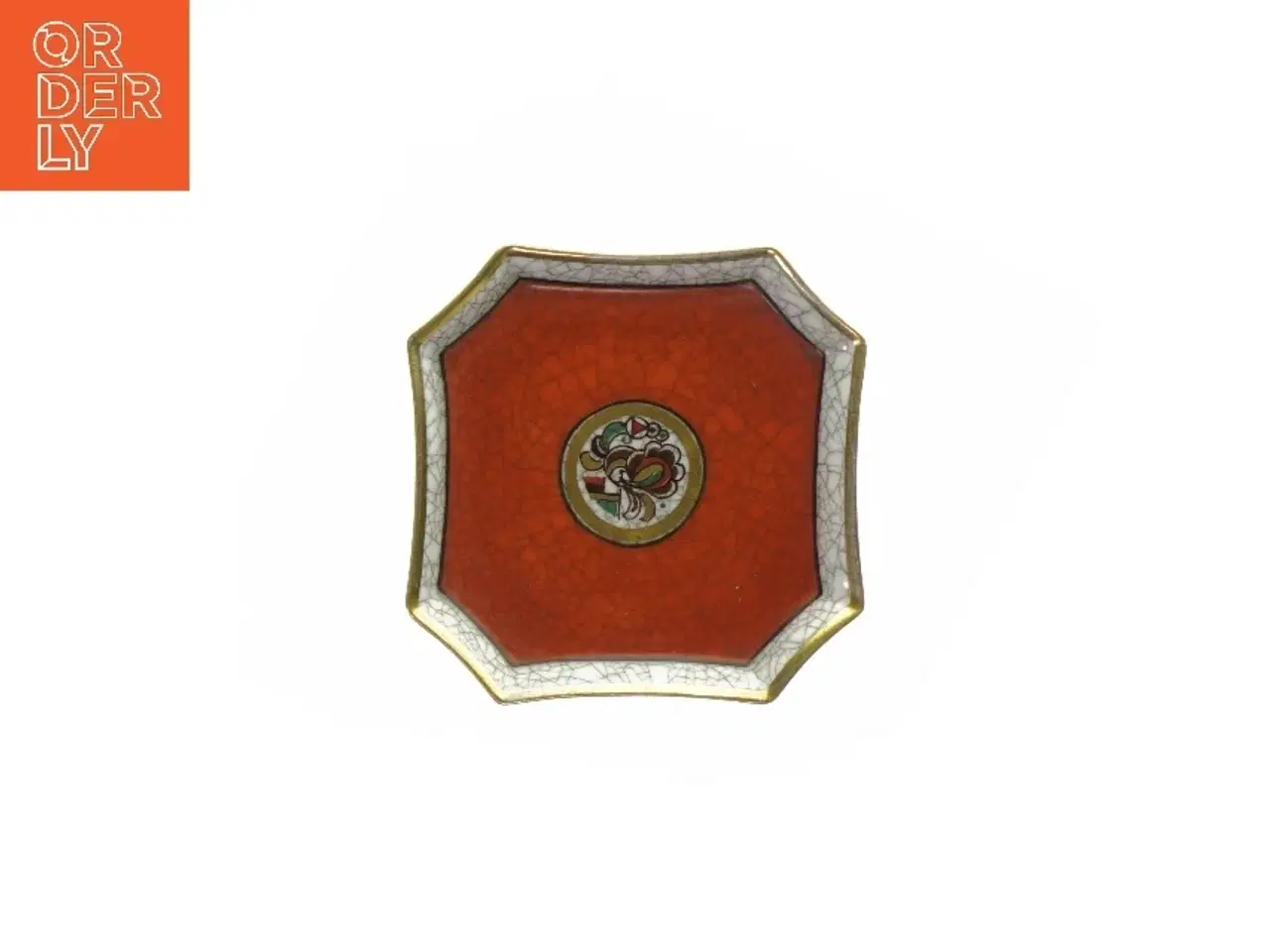 Billede 1 - Dekorativt fad fra dal jensen (str. LB 14x14cm)