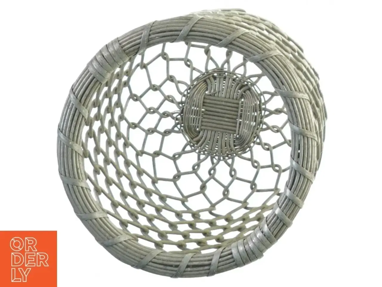 Billede 3 - Fil de fer Metal Flet Kurv fra Udkant (str. 16 x 14 cm)