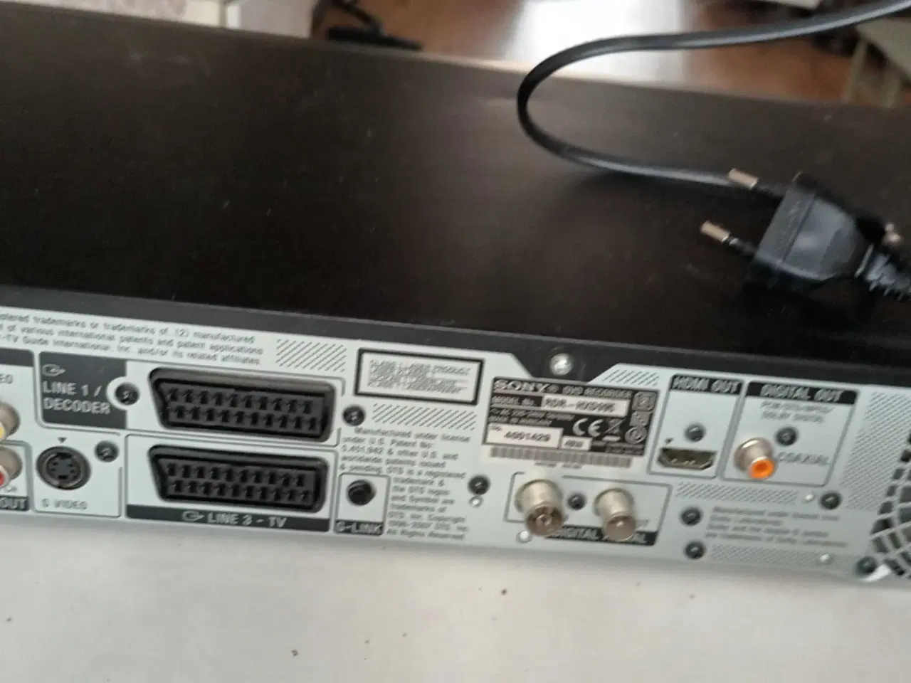 Billede 2 - Sony dvd adspiller