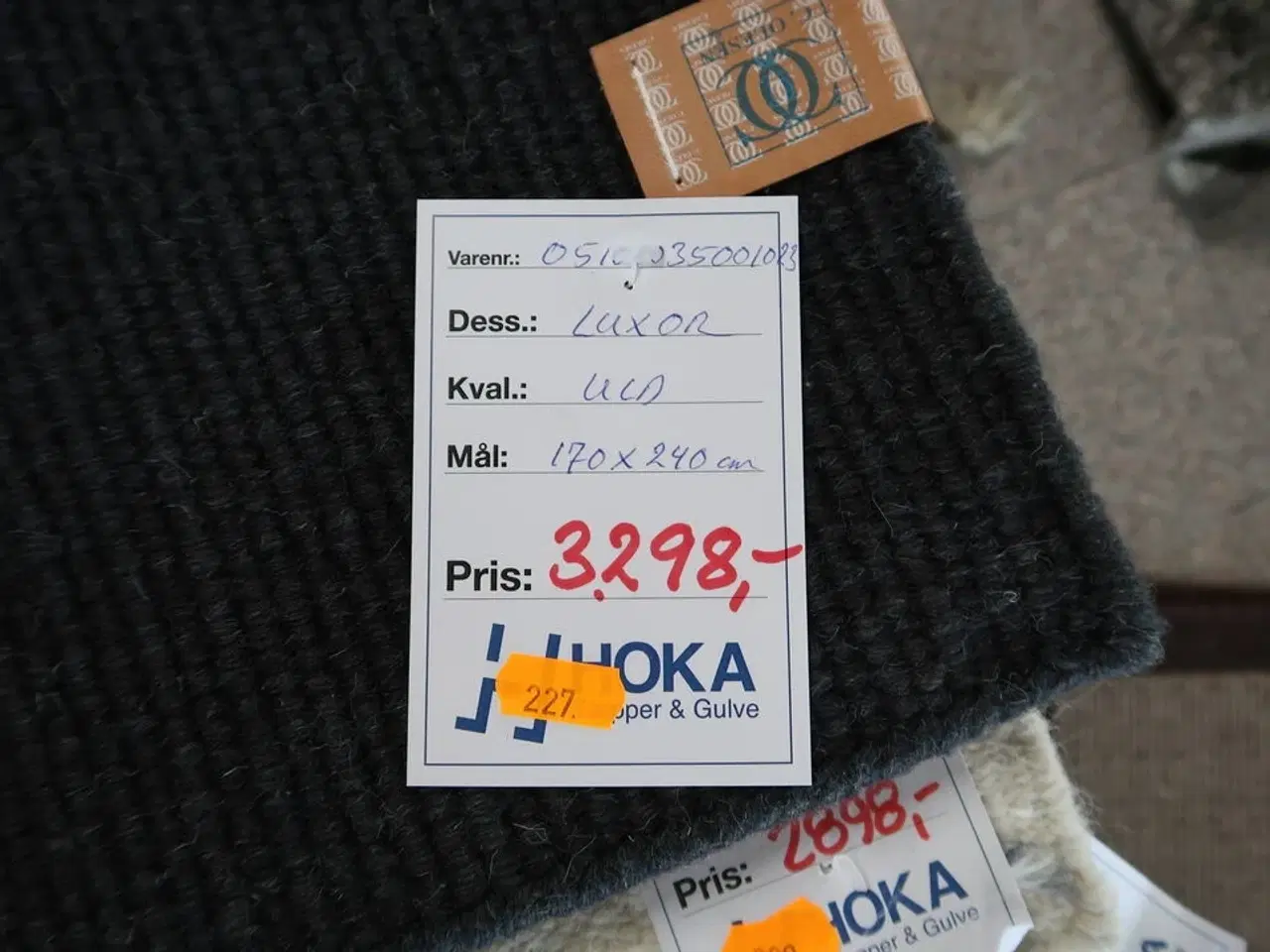 Billede 2 - Gulvtæppe LUXOR Uld