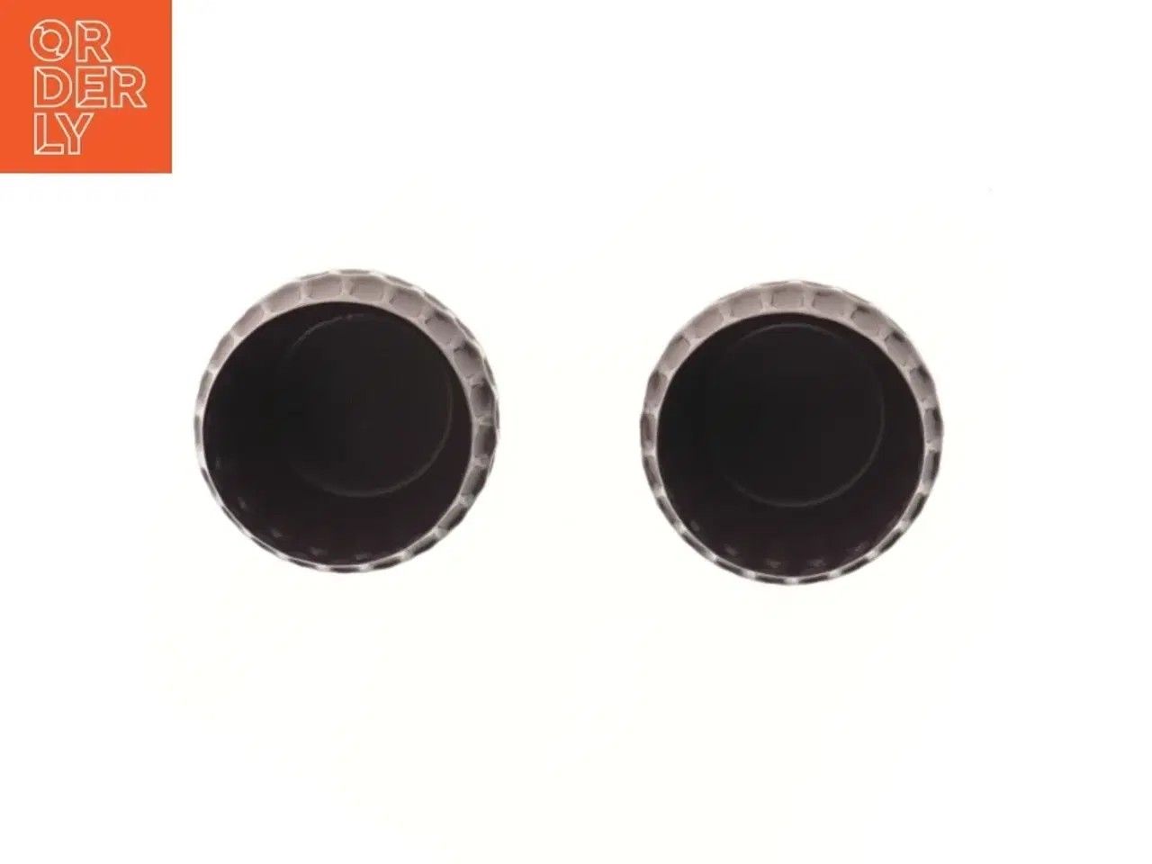 Billede 3 - Sæt med to dekorative skåle (str. 2 stk Ø 8,5 cm højde 6,5 cm)