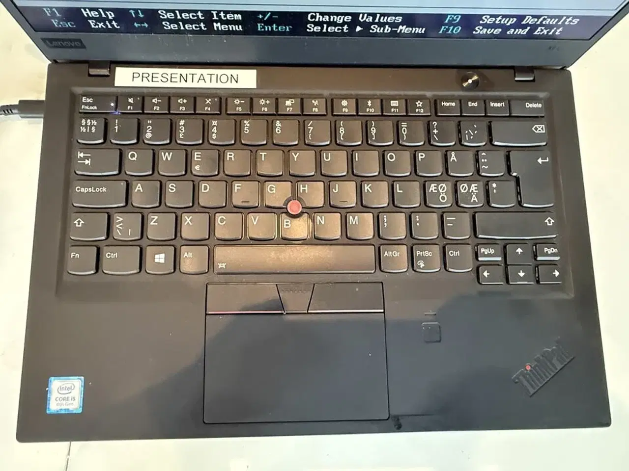 Billede 3 - Bærbar computer LENOVO X1 Carbon 6th Gen.