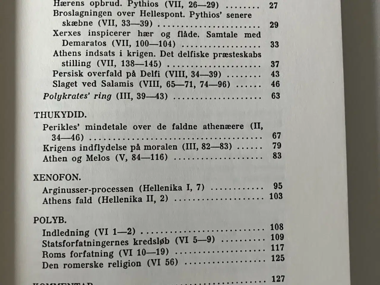 Billede 3 - Græske historikere. Af A. Kragelund