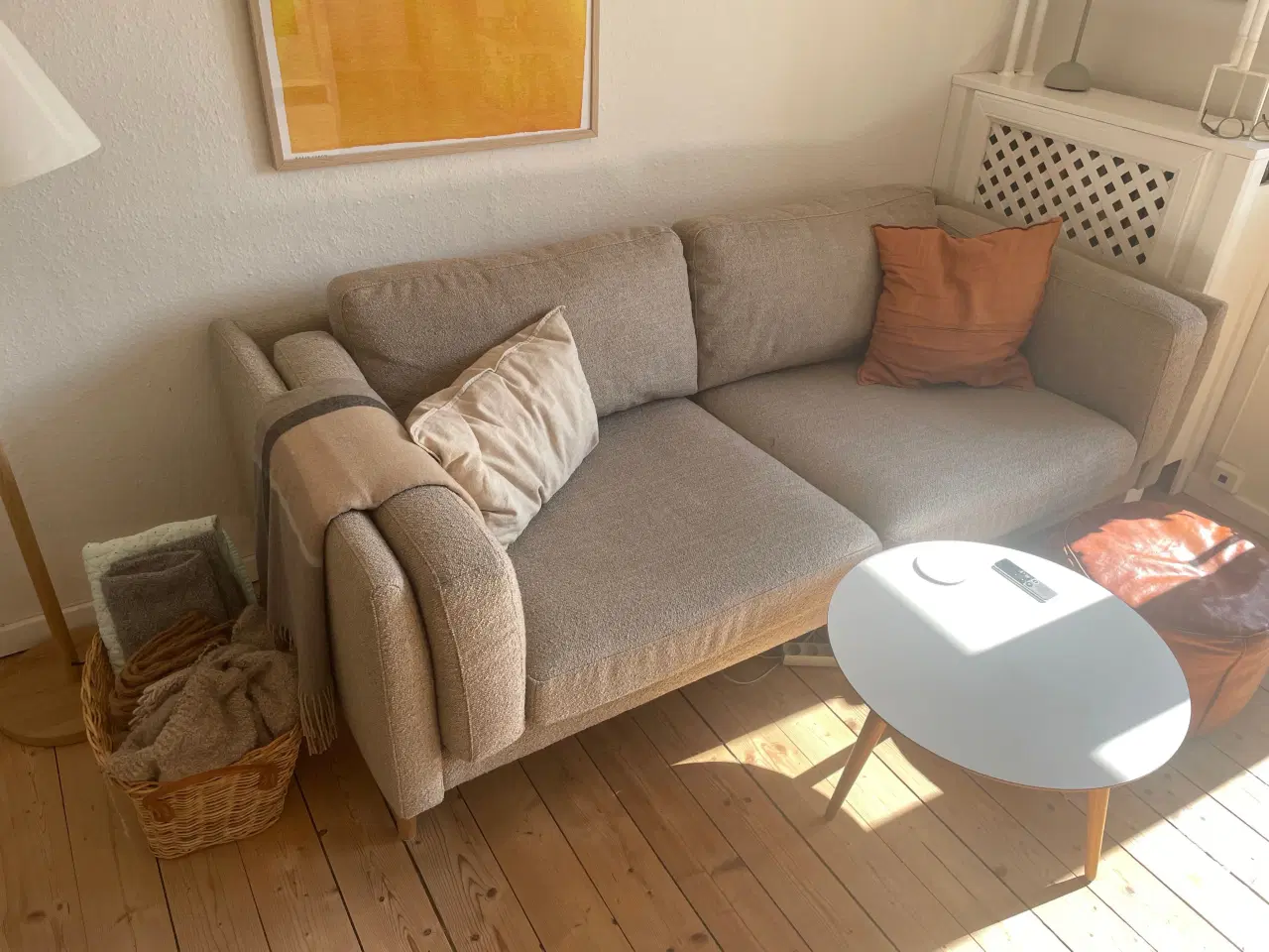 Billede 5 - 3 personers sofa i beige
