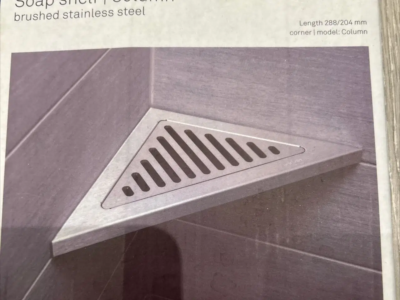 Billede 1 - Sæbehyldwctil hjørne Unidrain