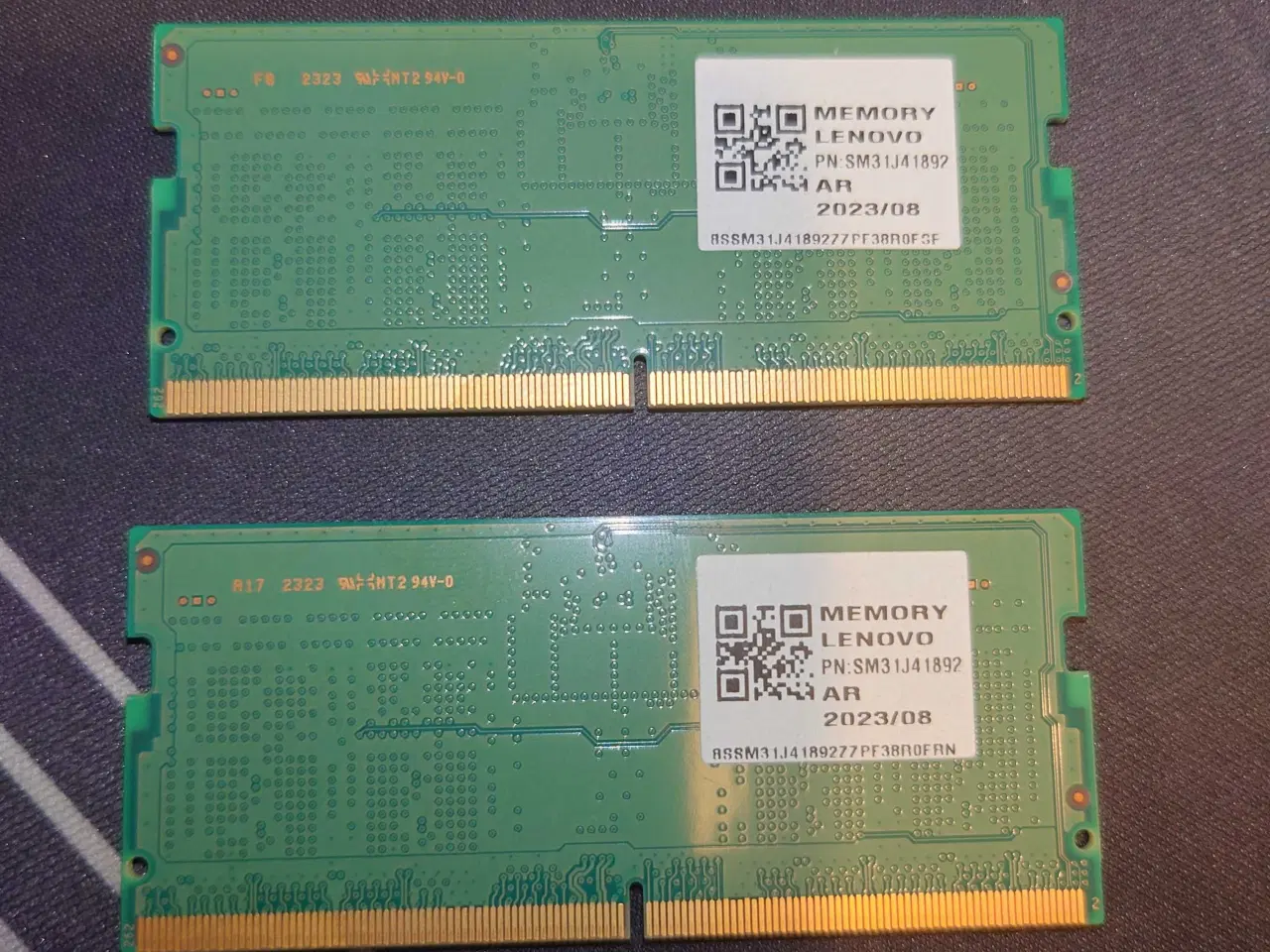 Billede 2 - 16GB DDR5-5600 Samsung RAM Kit (2×8GB) til bærbar