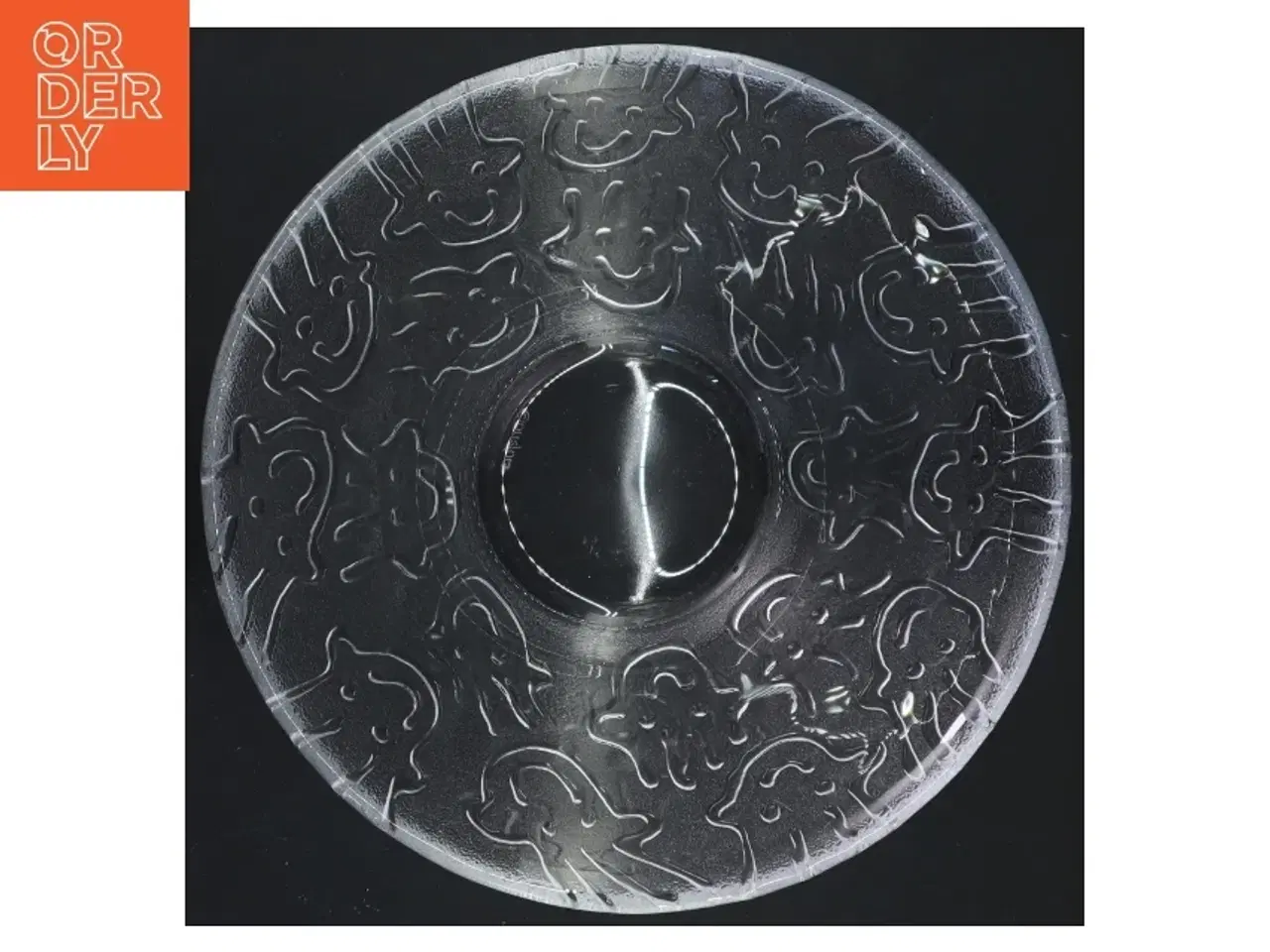 Billede 3 - Iitalla glasskål med ansigtsdesign (str. 20x7 cm)