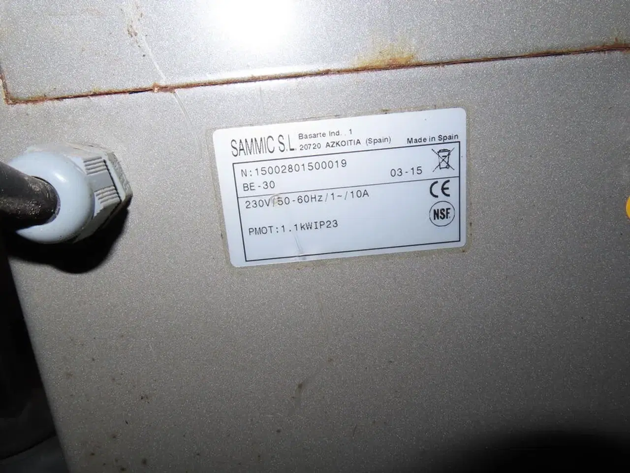 Billede 3 - Røremaskine SAMMIC BE-30