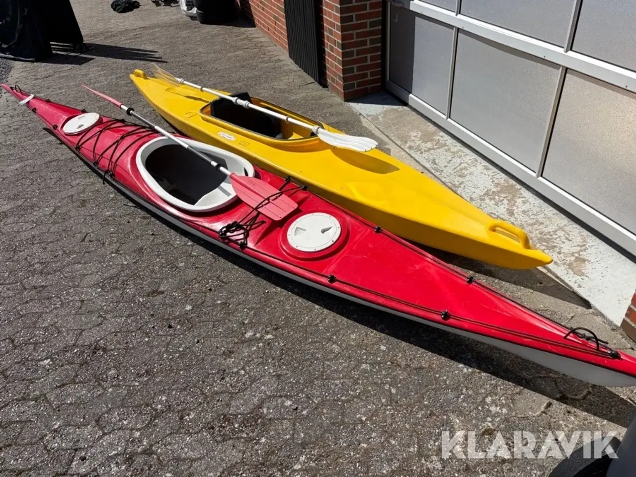 Billede 4 - Kajakker plast og glasfiber - 2 styk