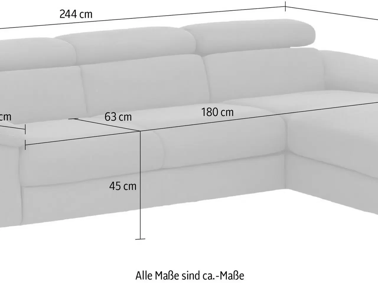 Billede 4 - Hjørnesofa KOMARIS 