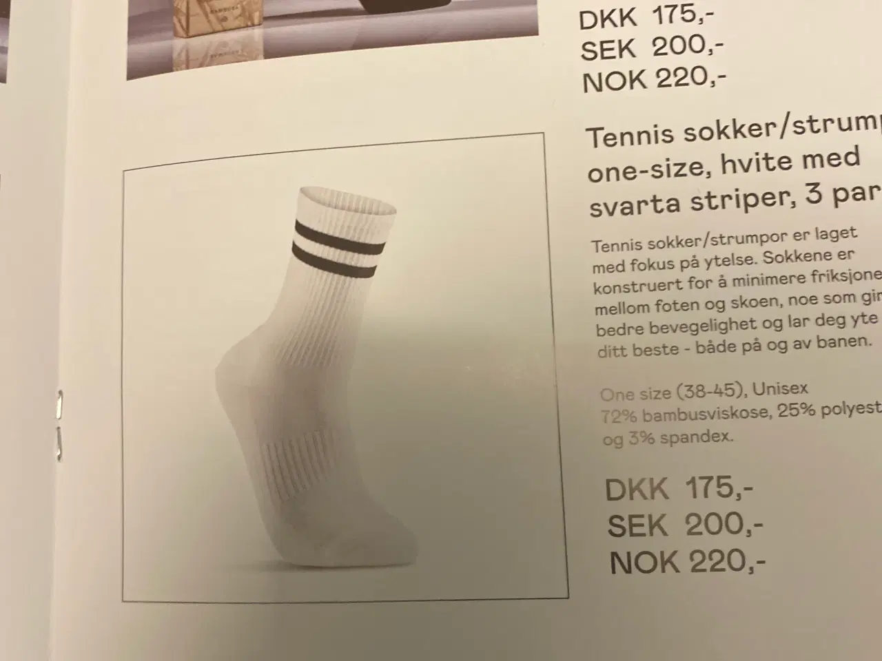 Billede 1 - Bambusa strømper
