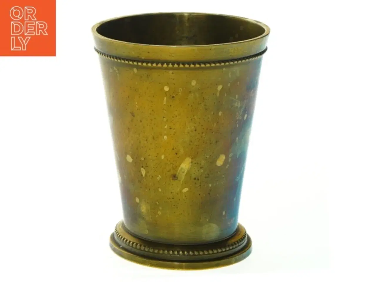 Billede 3 - Messing vase urne (str. 11 x 9 cm)