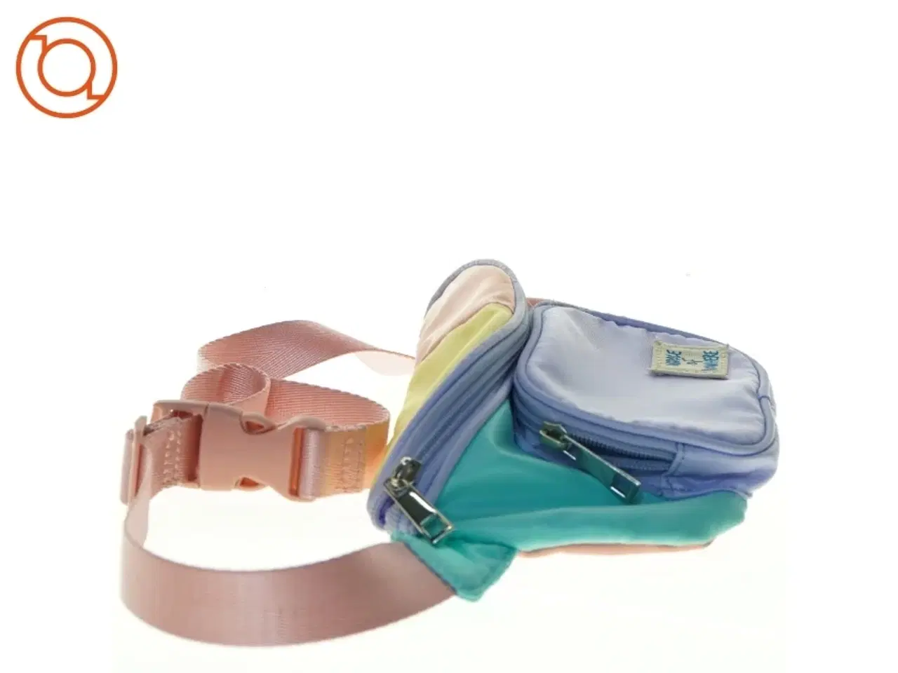 Billede 1 - Farverig bæltetaske (str. 25 x 14 cm)