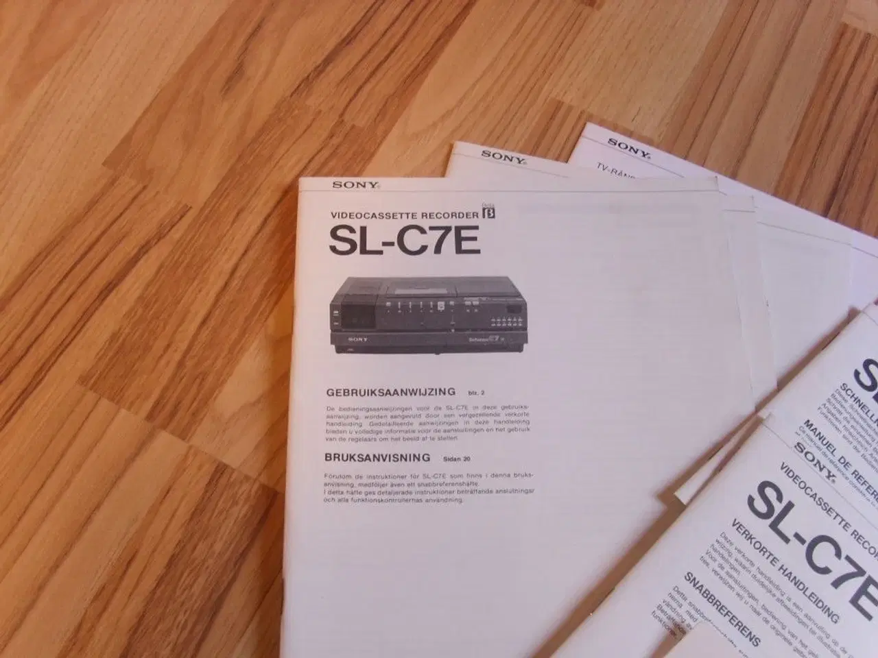 Billede 3 - Sony SL-C7E manual
