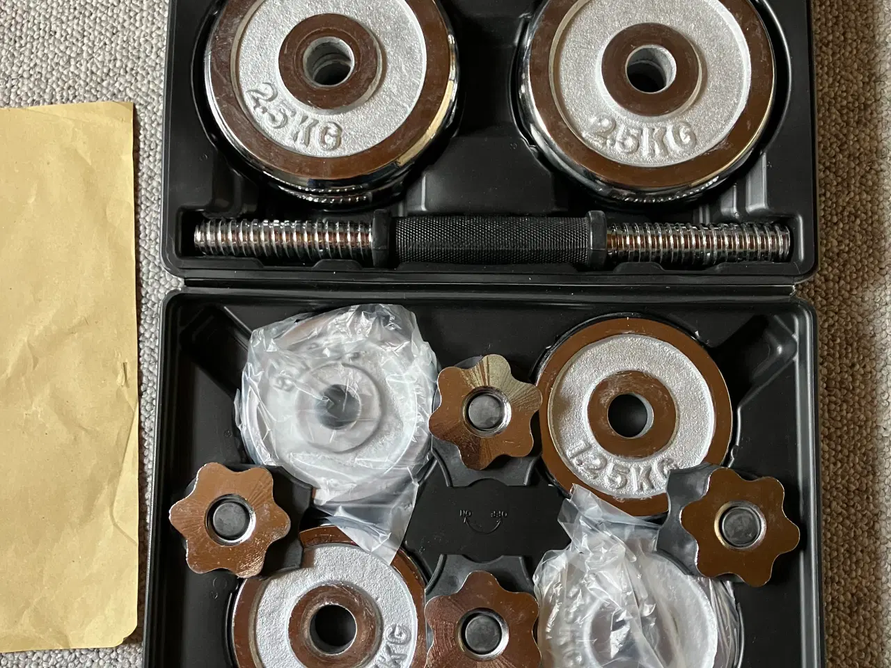 Billede 3 - Håndvægte sæt 18 kg