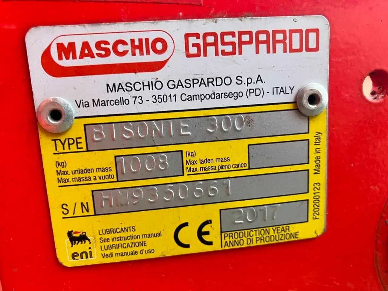 Billede 5 - Maschio Bisonte 300