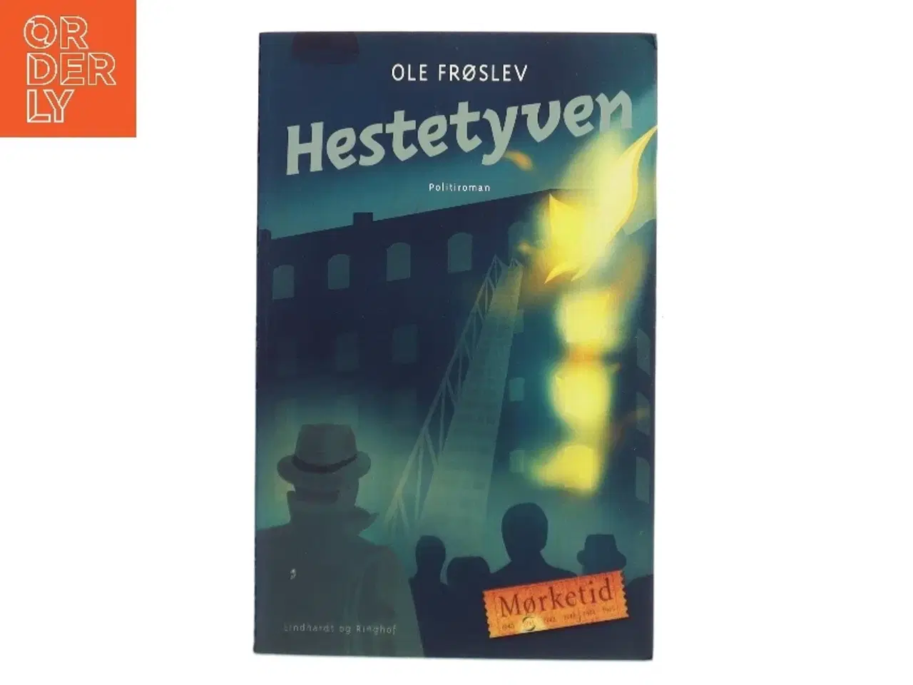Billede 1 - Hestetyven : politiroman af Ole Frøslev (Bog)