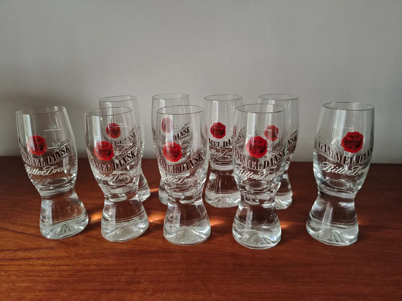 Billede 4 - Flotte Gammel Dansk glas