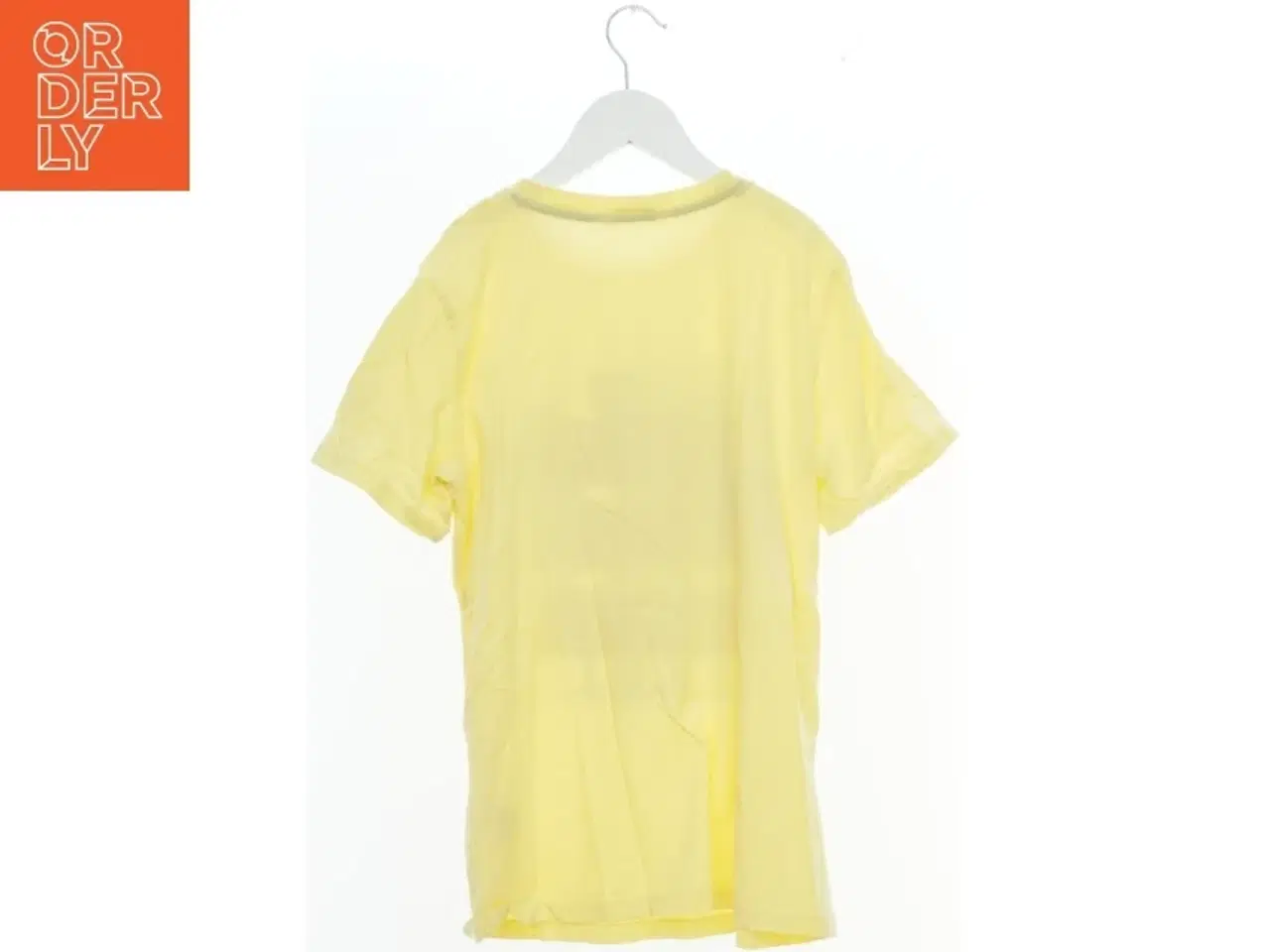 Billede 2 - T-shirt med palmeprint og skrift fra H&M (str. 164)