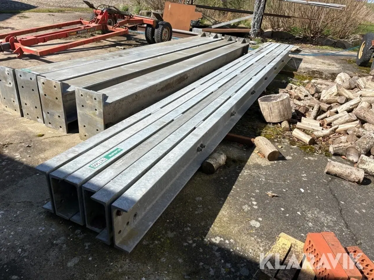 Billede 1 - Stålstolper 7 styk