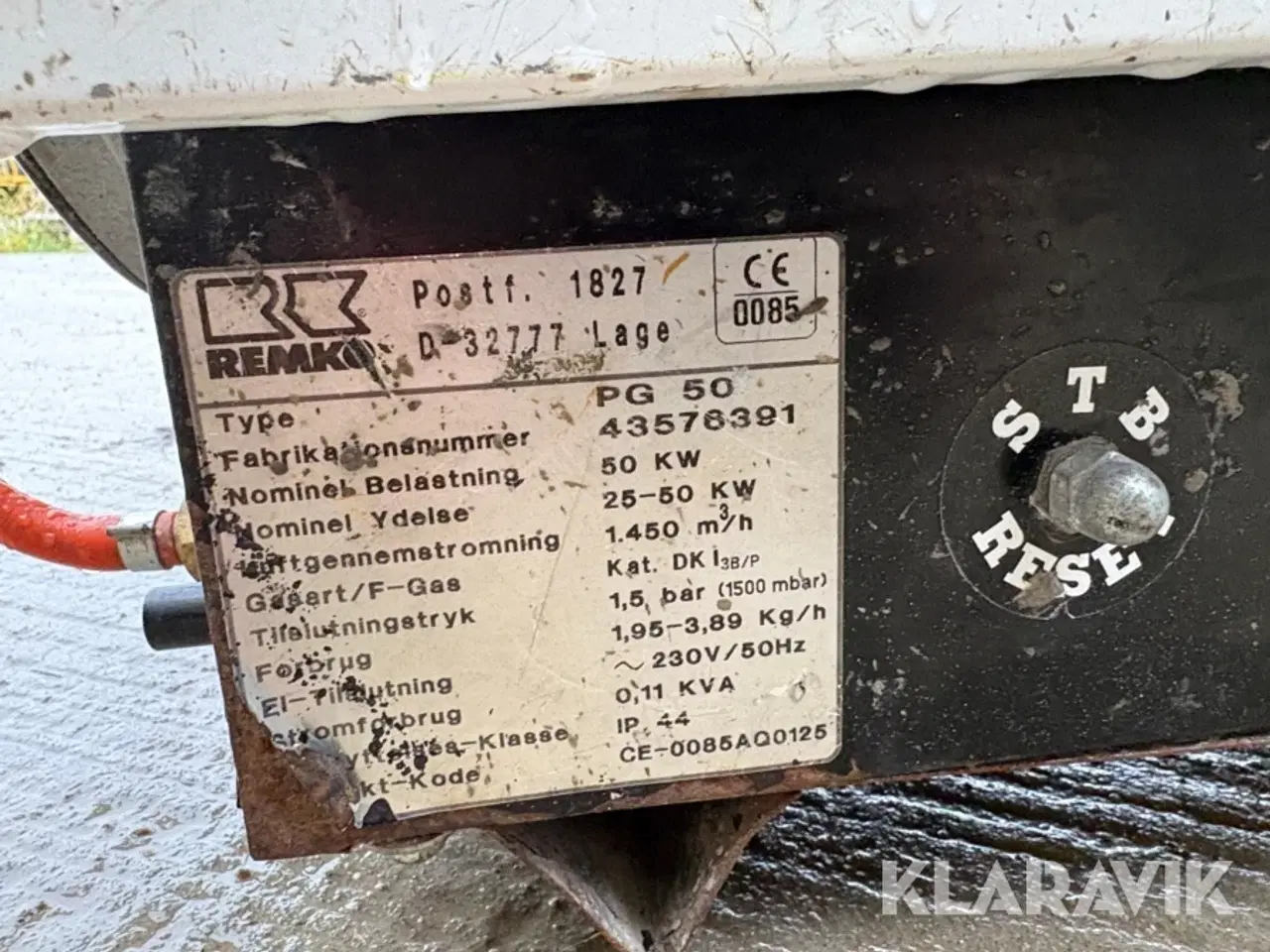 Billede 4 - Gasovn Remko PG 50