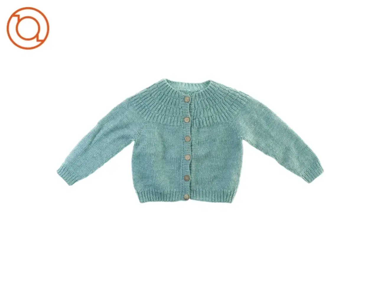 Billede 1 - Håndlavet børne trøje (størrelse ukendt) (str. 26 x 30 cm)