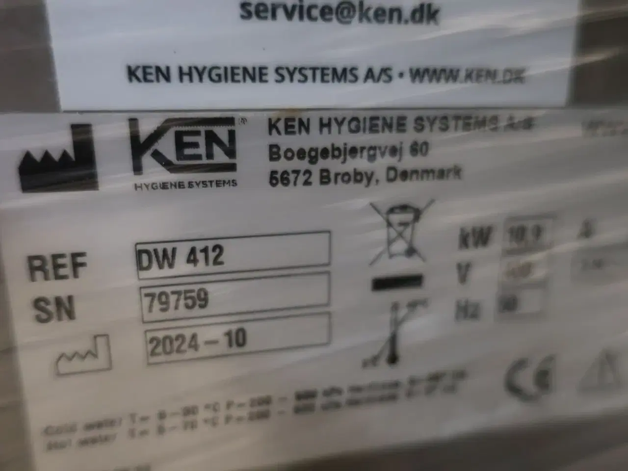 Billede 3 - Hætteopvaskemaskine KEN DW 412