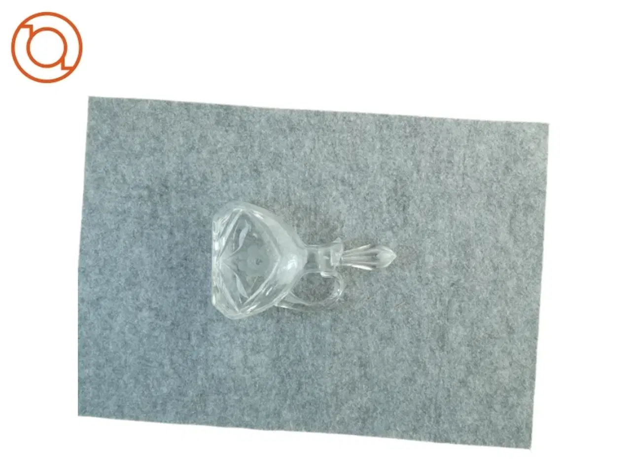 Billede 2 - Krystal karaffel med prop (str. 23 x 14 x 8 cm)