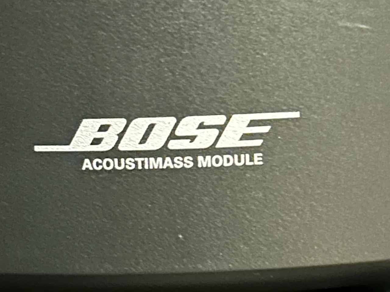 Billede 4 -  Bose anlæg 