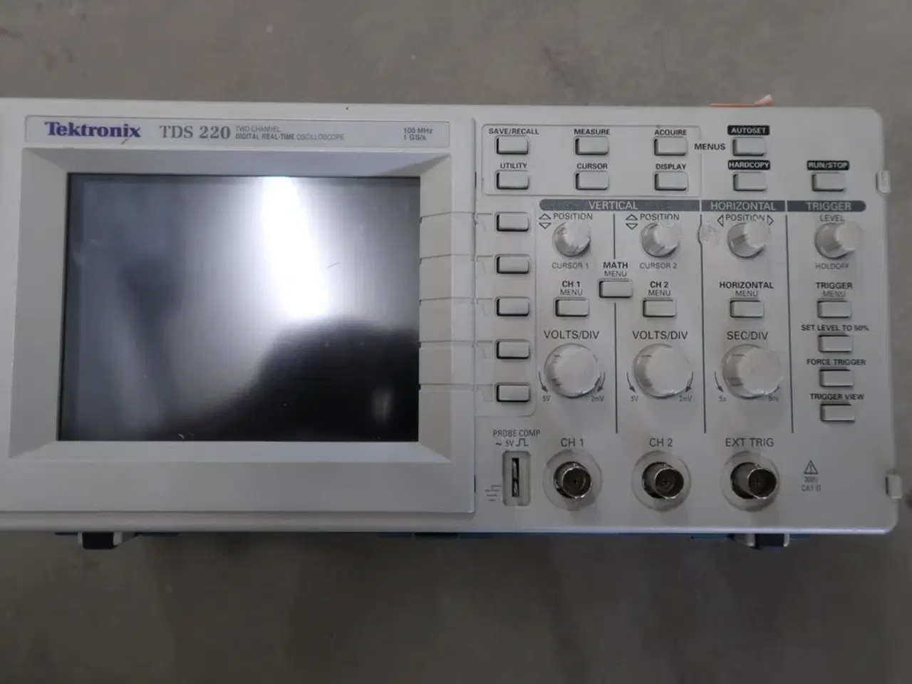 Billede 2 - Two Channel Digital Real-Time Oscilloscope TEKTRONIX TDS 220