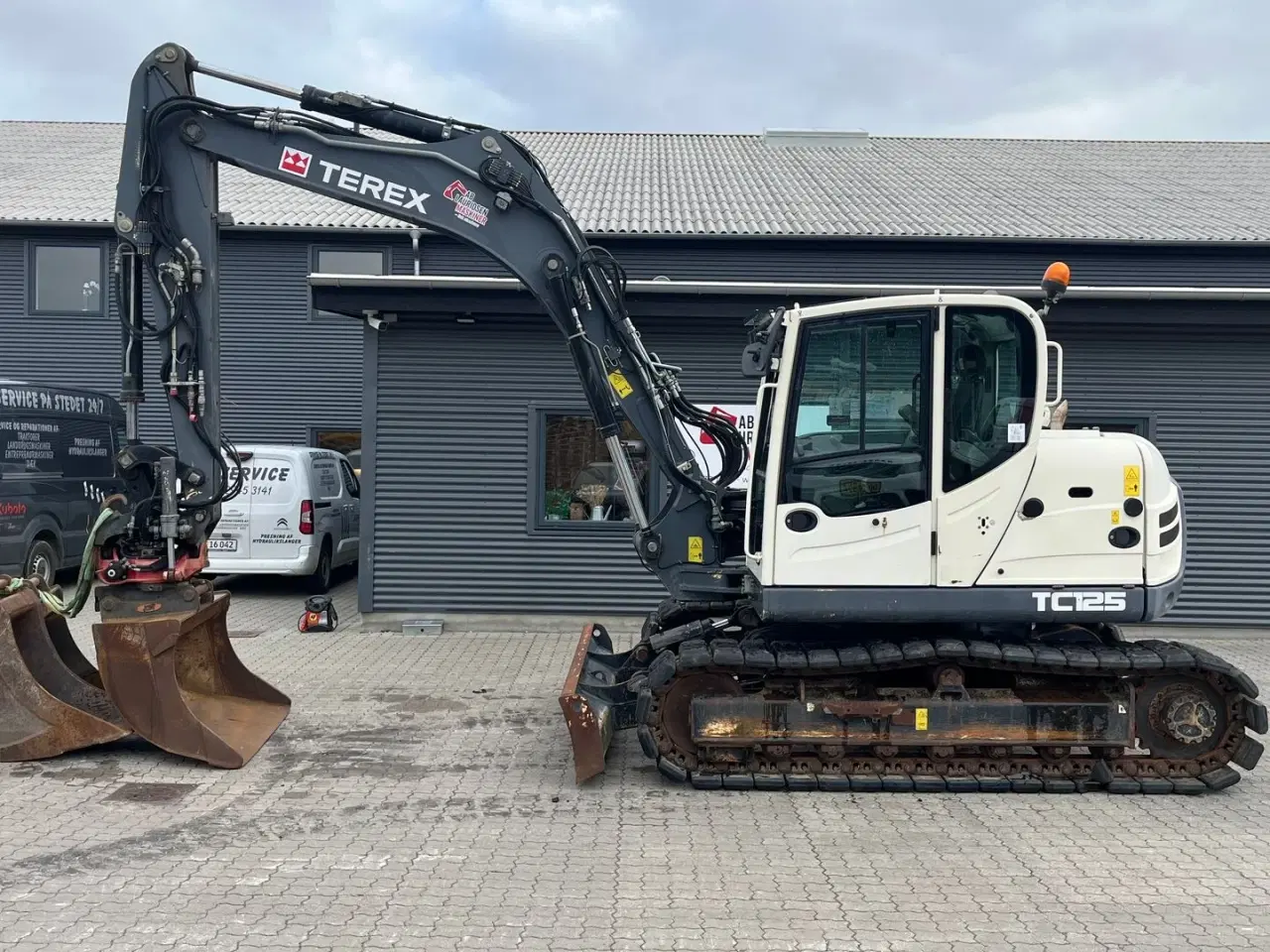 Billede 1 - Terex TC125 Rotortilt kun kørt 2900timer