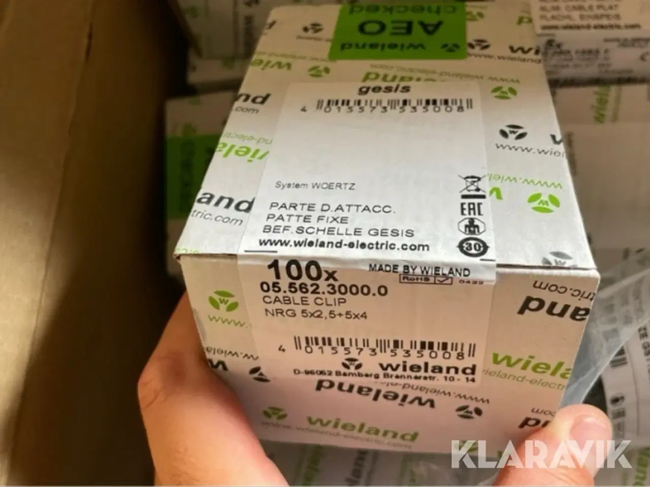 Billede 10 - kobber installationskabel med adapter og stik